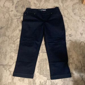 Santana dark blue slip on jeans